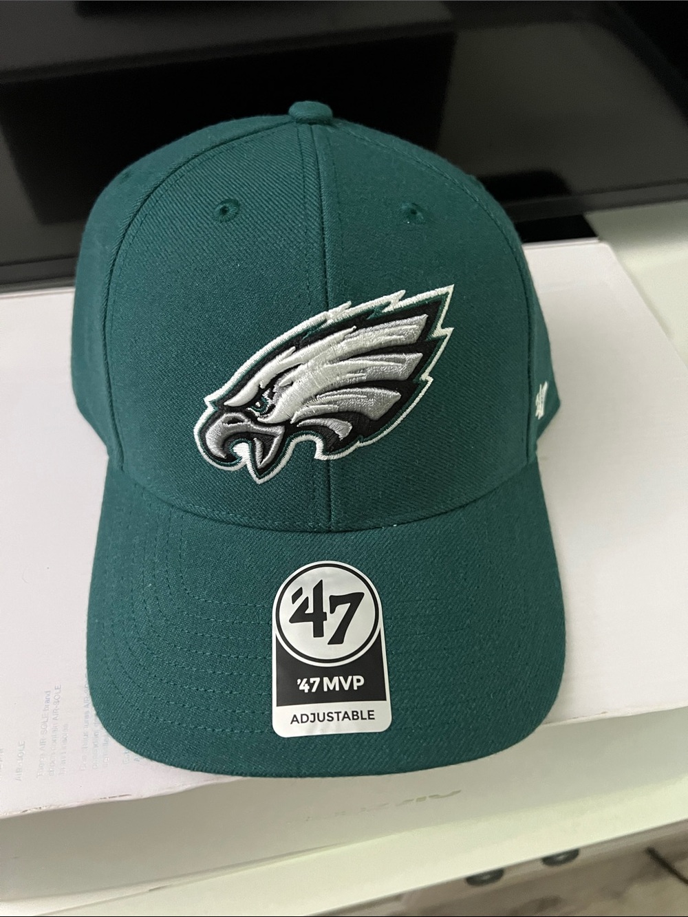 47 Brand Philadelphia Eagles Forest Green Adjustable Hat